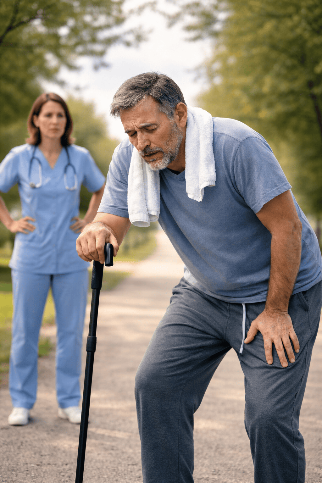 pacient amb lesio neurologica fent fisioteràpia respiratòria a sant andreu barcelona